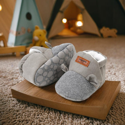 Soft Comfortable Infant Toddler Crib Snow Boots AntiSlip Socks Slipper For Newborn Baby Shoes 2