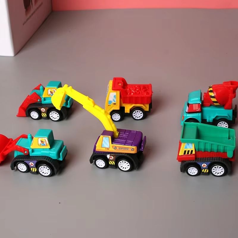 City Force Pull Back Car Set  6 Piece Mini Diecast Vehicles For Kids 2