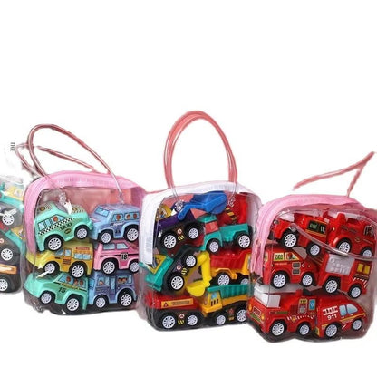 City Force Pull Back Car Set  6 Piece Mini Diecast Vehicles For Kids 5