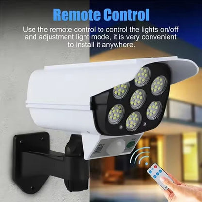 SmartGuard Solar Motion Sensor Light  Dummy Security Camera 77 LED Outdoor Security Flood Light 4