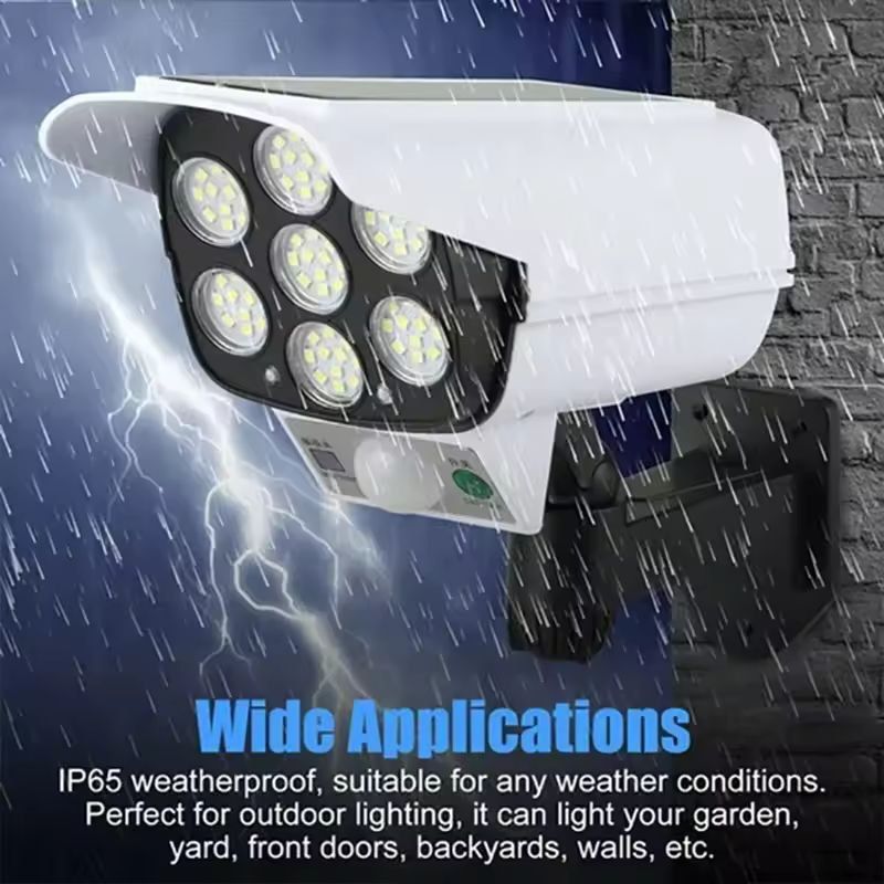 SmartGuard Solar Motion Sensor Light  Dummy Security Camera 77 LED Outdoor Security Flood Light 5
