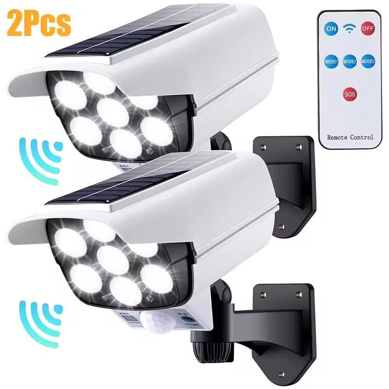 SmartGuard Solar Motion Sensor Light  Dummy Security Camera 77 LED Outdoor Security Flood Light 7