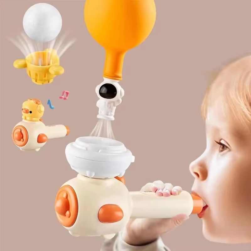 Amazing Blower Montessori Breath Training Toy For Kids