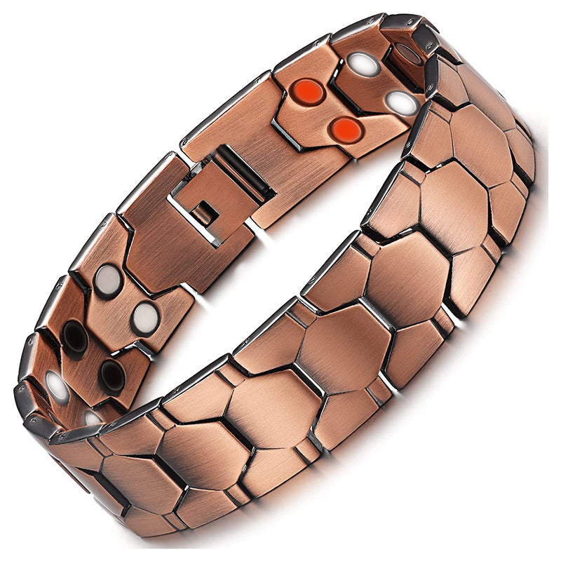 Arthritis Pain Relief Bracelet Healthy Copper Magnetic Bracelet For Men BioEnergy Health Bangle Jew