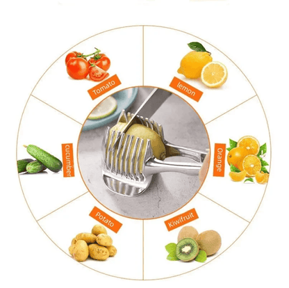 Stainless Steel Handheld Fruit And Vegetable Slicer Clip 2
