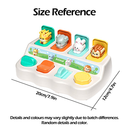 Pop Up Animal Toys For Kids Montessori Learning Boxes Boost Logic And Motor Skills Perfect For Chil 2