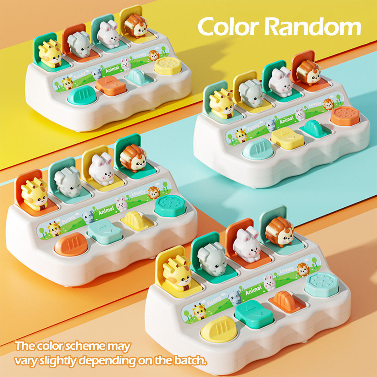 Pop Up Animal Toys For Kids Montessori Learning Boxes Boost Logic And Motor Skills Perfect For Chil 4