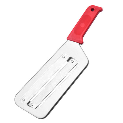 Cabbage Kitchen Knife Double Slice Planer Metal Sauerkraut Knife Vegetable Slice Knife Hand Chopper 2