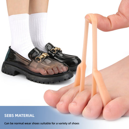 Orthopedic Silicone Gel Bunion Adjuster Hammer Toe Support Pads Foot Care Separator For Pain Relief 4