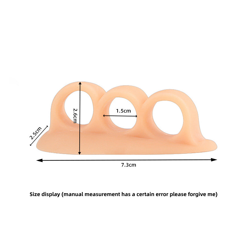 Orthopedic Silicone Gel Bunion Adjuster Hammer Toe Support Pads Foot Care Separator For Pain Relief 5