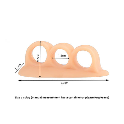 Orthopedic Silicone Gel Bunion Adjuster Hammer Toe Support Pads Foot Care Separator For Pain Relief 5