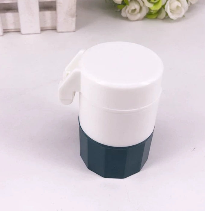 Portable Pill Case Medicine Box With Cutter And Storage Container Grinder For Pills And Powder Spli 7