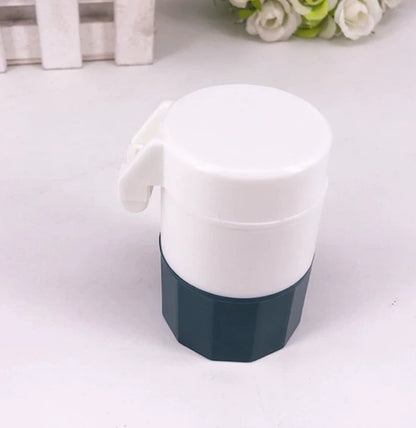 Portable Pill Case Medicine Box With Cutter And Storage Container Grinder For Pills And Powder Spli 7