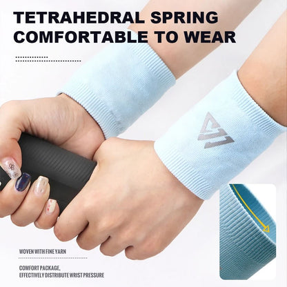 Sports Wrist Guard Breathable Sweat Absorbing Wrist Band 3