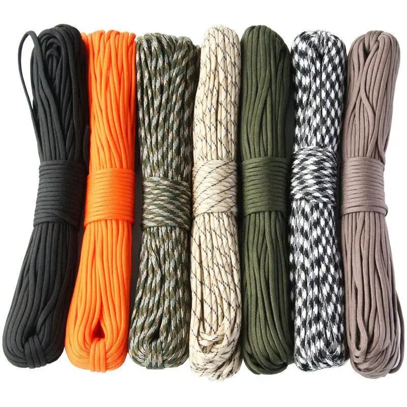 Paracord 9 Core Tactical Survival Rope 4mm for DIY and Outdoor Use
