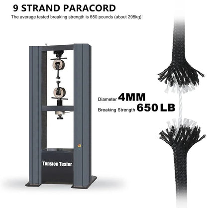 Paracord 9 Core Tactical Survival Rope 4mm For DIY And Outdoor Use 2