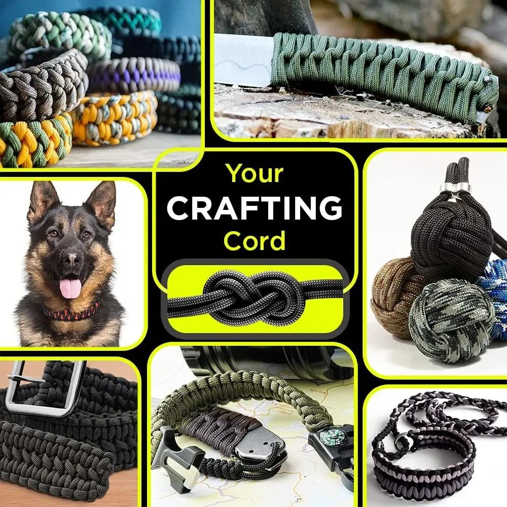 Paracord 9 Core Tactical Survival Rope 4mm For DIY And Outdoor Use 5