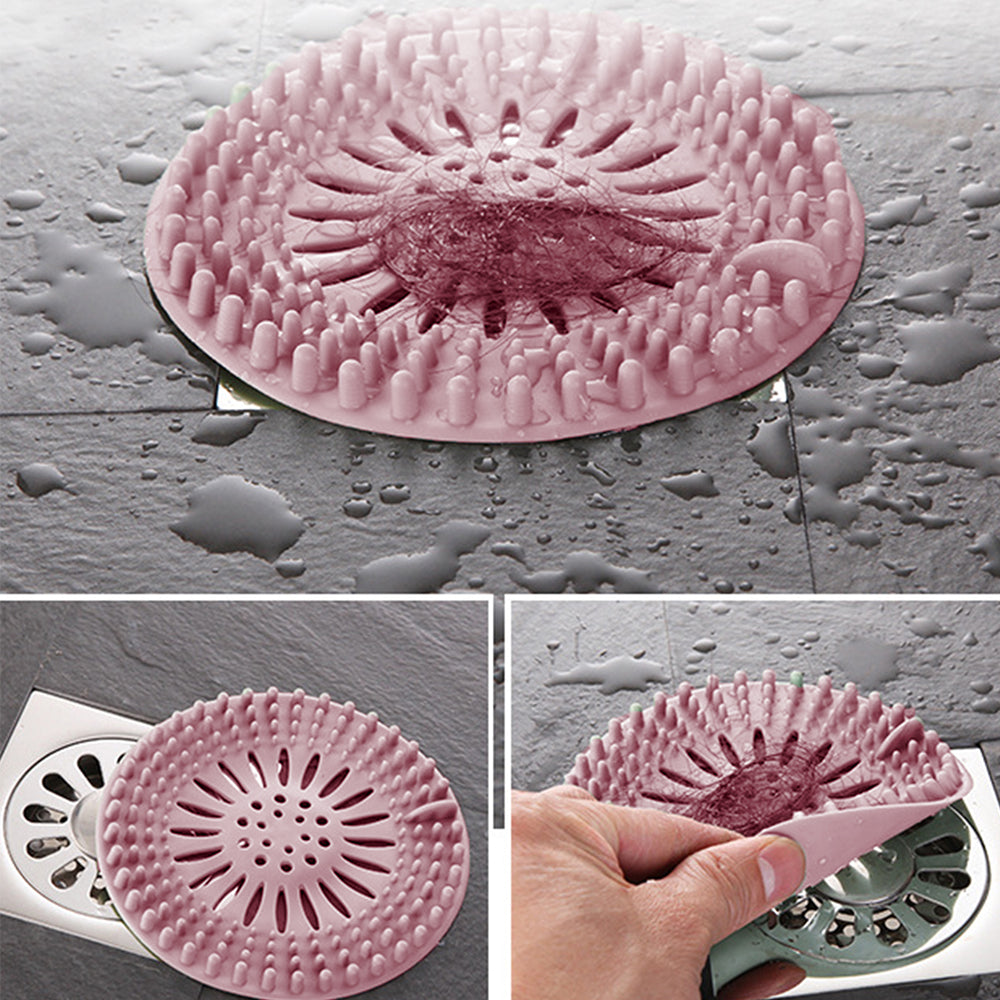 Hair Stopper Shower Drain, Kitchen Sink Anti-blocking, Bathroom Hair Sink Sewer Filter