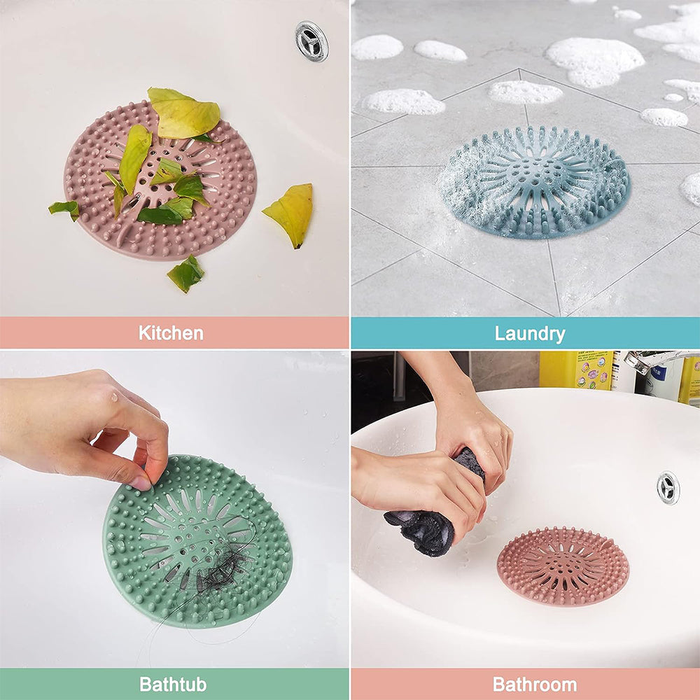 Hair Stopper Shower Drain, Kitchen Sink Anti-blocking, Bathroom Hair Sink Sewer Filter