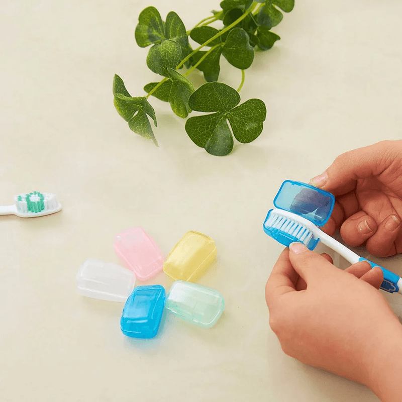 Portable Toothbrush Cover Protector Set 5 Pack 2