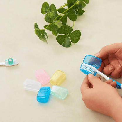 Portable Toothbrush Cover Protector Set 5 Pack 2