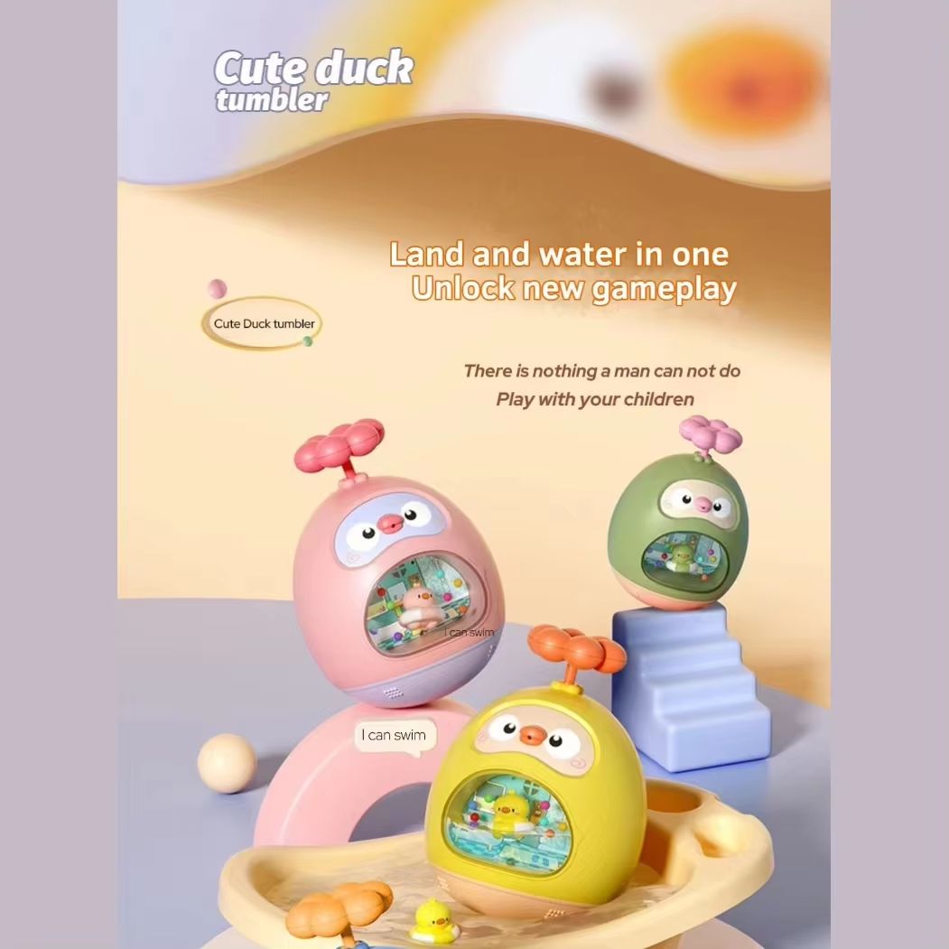 TumbleSplash Amphibious Baby Bath Tumbler Toy 5