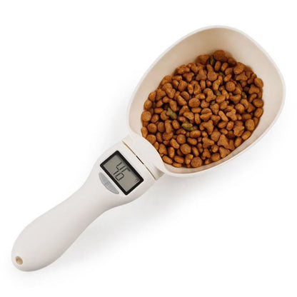 Precision Portion Pet Food Measuring Spoon With Digital Scale