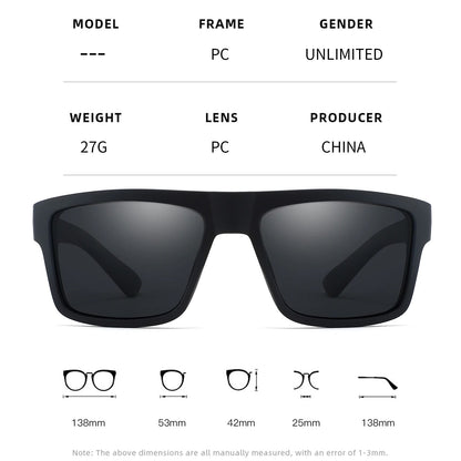 Classic Polarized Square Sunglasses For Men And Women 1