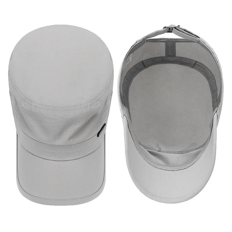 Mens And Womens Military Academy Flat Cap Fashionable Sun Hat Outdoor Sport Caps With Venting Holes 2
