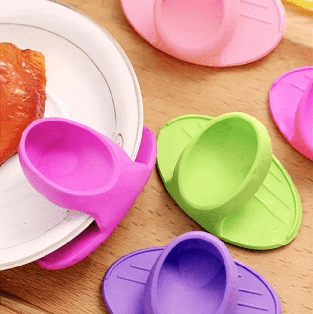 Silicone Heat Resistant Finger Covers for Cooking and Baking