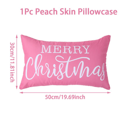 Christmas Santa Claus Pillow Covers, Christmas Party Decoration Gift Navidad Natal New Year Gift