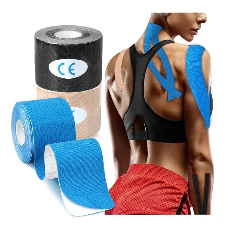 Sports Kinesio Tape Elastic Muscle Support Bandage for Pain Relief and Recovery
