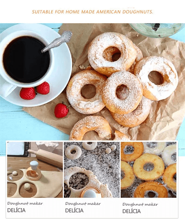 Donut Maker Dispenser For Easy Homemade Pastries 1