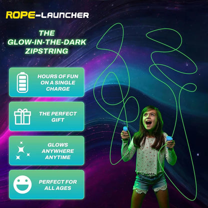 GlowGlow Rope Launcher Light Up Toy For Families And Pets 4
