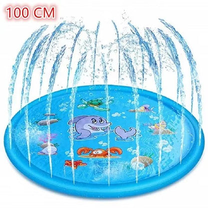 SplashZone Inflatable Sprinkler Play Mat For Kids  Outdoor Water Fun 7