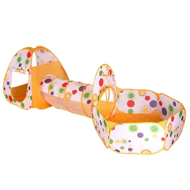 Ultimate PlayZone Kids Ball Pit Tent And Crawling Tunnel Playset 10