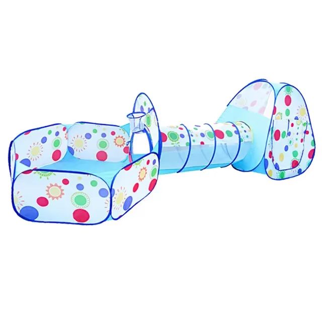 Ultimate PlayZone Kids Ball Pit Tent And Crawling Tunnel Playset 7