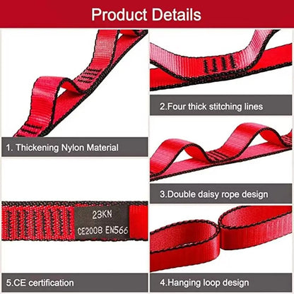 Yoga Fitness Belt Daisy Chain Extension Strap 2