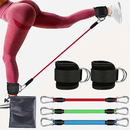 Ankle Straps Resistance Bands Set For Fitness And Workout 9