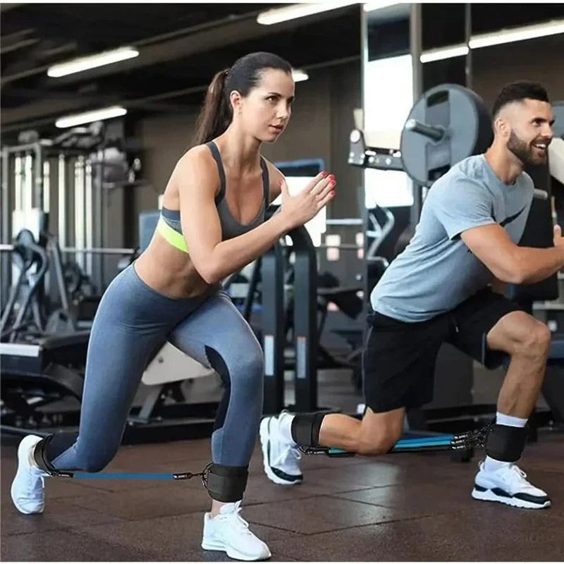 Ankle Straps Resistance Bands Set For Fitness And Workout 2