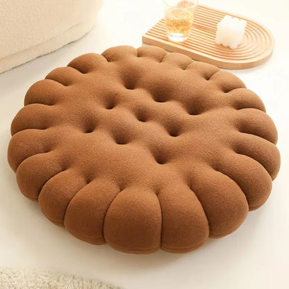 Biscuit Cookie Plush Cushion Soft Seat Pad Tatami Floor Chair And Sofa Pillow 12