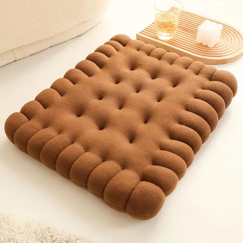 Biscuit Cookie Plush Cushion Soft Seat Pad Tatami Floor Chair And Sofa Pillow 8