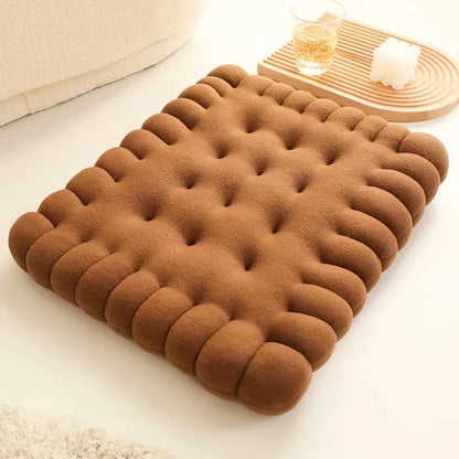 Biscuit Cookie Plush Cushion Soft Seat Pad Tatami Floor Chair And Sofa Pillow 8