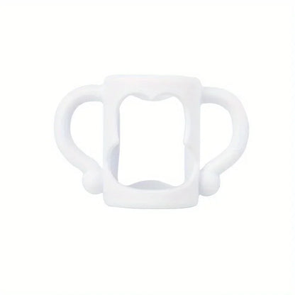Silicone Bottle Handle for Narrow Baby Bottles, BPA-free Soft Silicone, Easy Grip Handle, Can Accommodate Most Bottles