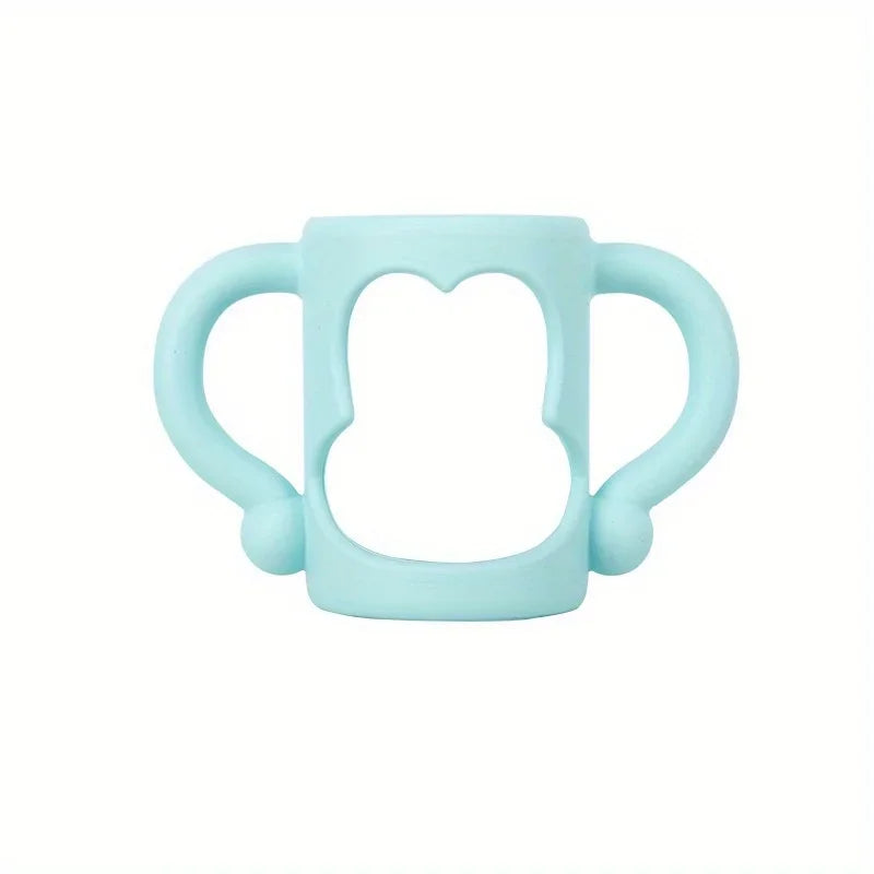 Silicone Bottle Handle for Narrow Baby Bottles, BPA-free Soft Silicone, Easy Grip Handle, Can Accommodate Most Bottles