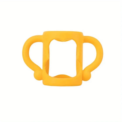 Silicone Bottle Handle for Narrow Baby Bottles, BPA-free Soft Silicone, Easy Grip Handle, Can Accommodate Most Bottles