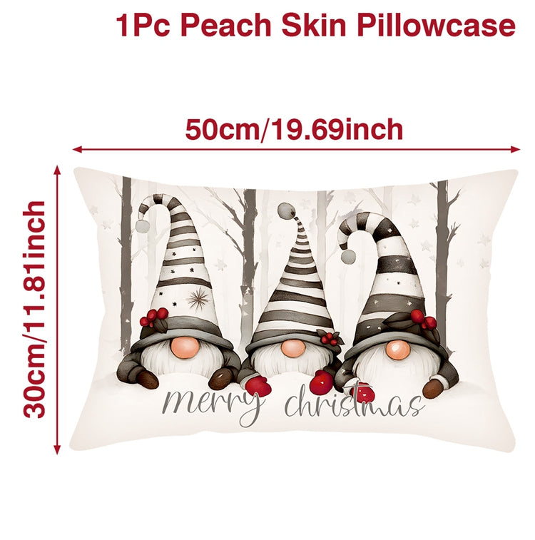 Xmas Pillow Cover, Merry Christmas Tree, Navidad New Year Decoration Gift Natal New Year Gift