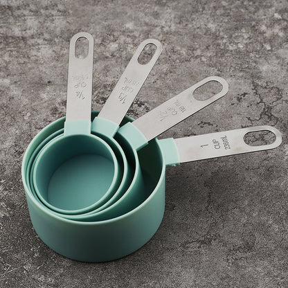 Stainless Steel Measuring Cups Spoons Set, Kitchen Tools for Baking, Cake, Pastry, Cooking