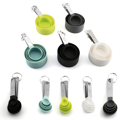 Stainless Steel Measuring Cups Spoons Set, Kitchen Tools for Baking, Cake, Pastry, Cooking