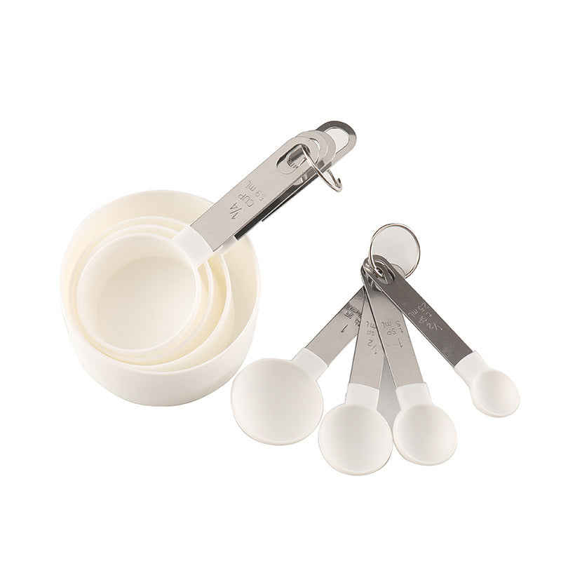 Stainless Steel Measuring Cups Spoons Set, Kitchen Tools for Baking, Cake, Pastry, Cooking